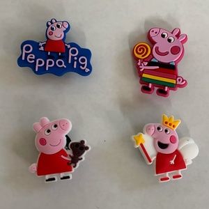 Pep Pig Croc Charm Jibbitz Shoe Charm Set